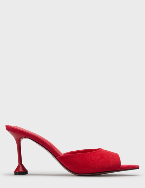 женские красные замшевые Шлепанцы Helena Soretti Erica-2609-rosso_red - фото-5