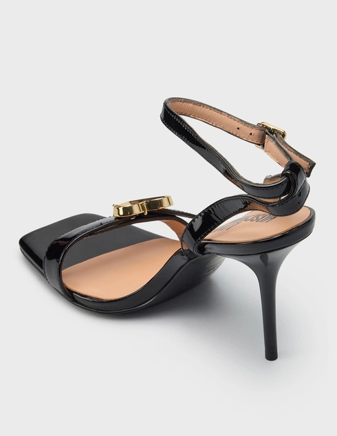 женские черные Босоножки Love Moschino JA16089G1OIH0000_black - фото-2