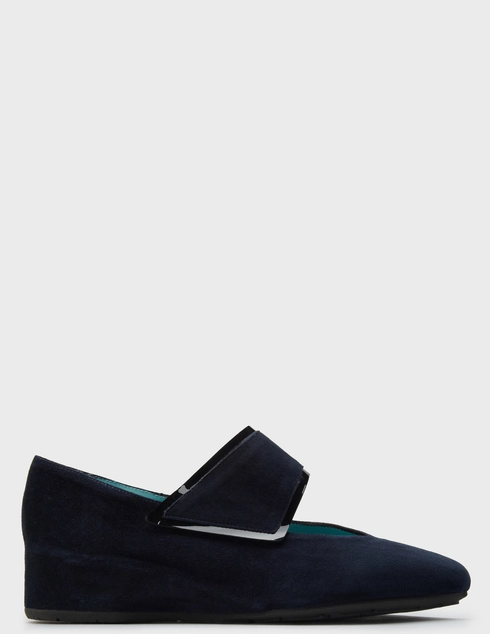 женские синие замшевые Туфли Thierry Rabotin 5951_blue - фото-5