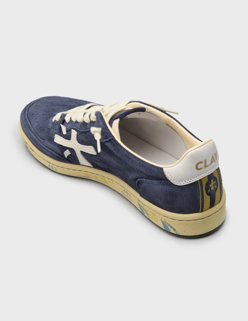 мужские синие Кеды Premiata BSKTCLAY_7708 - фото-2