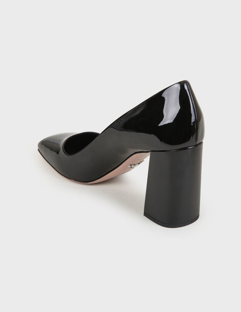 женские черные Туфли Prada 8001-black - фото-2