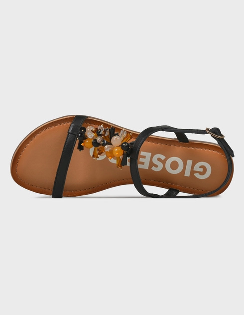 черные женские Сандалии Gioseppo 65611-P-negro-black 3424 грн