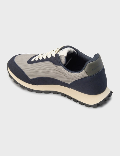 мужские синие Кроссовки Armani Exchange XM001960-AF19388-MZ256_blue - фото-2