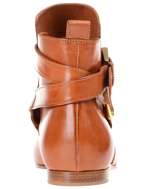 коричневые Ботинки Ines de la Fressange G2102_brown