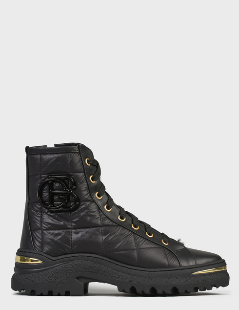 женские черные Ботинки Baldinini BM14-black - фото-6