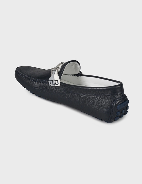 мужские синие Мокасины Harmont&Blaine EFM211-121-5110-blue - фото-2