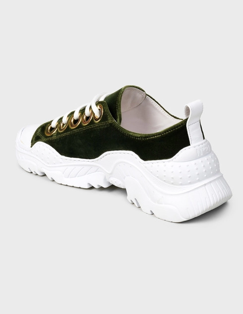 женские зеленые Кроссовки N°21 21-00118FMS00050018-green - фото-2