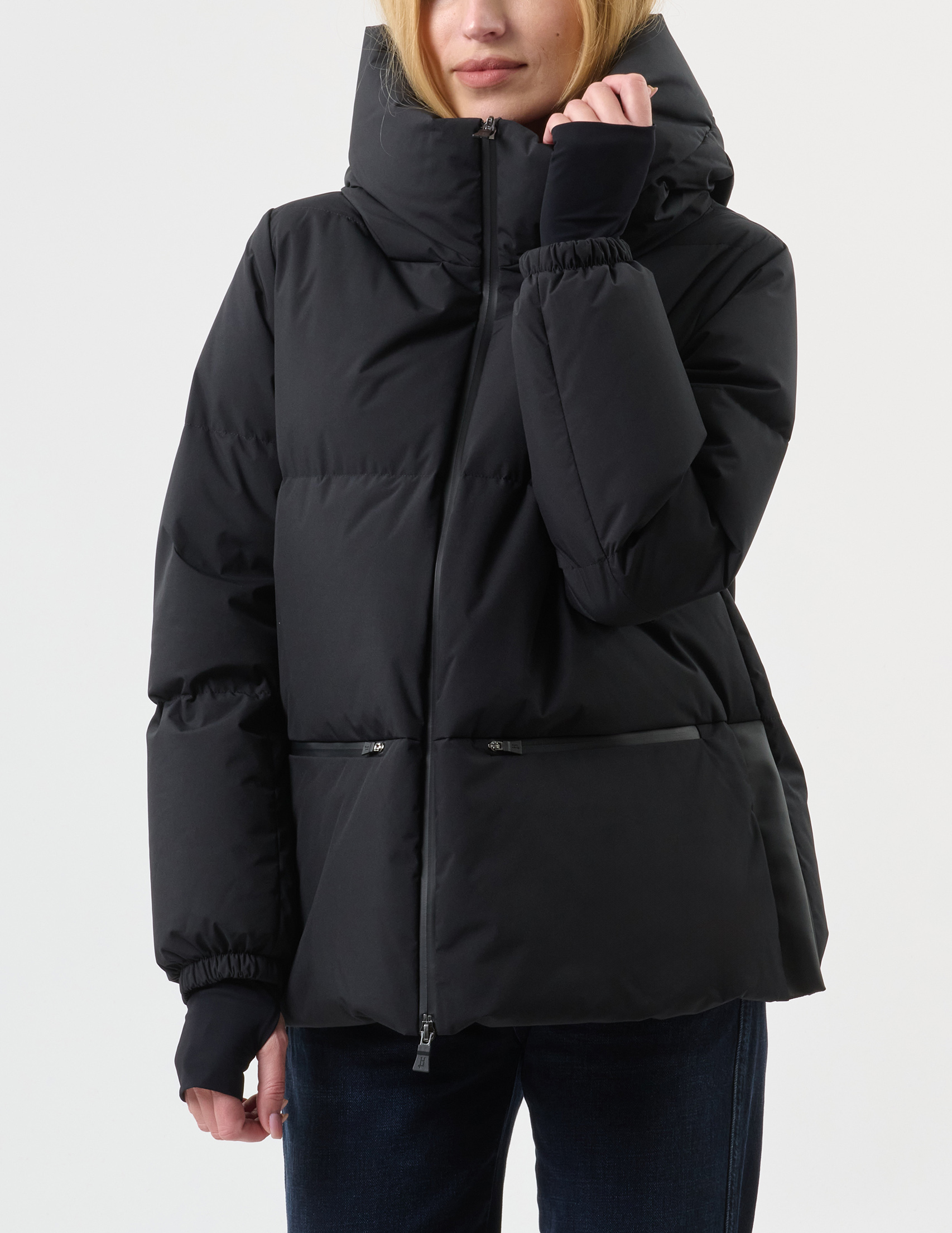 

Пуховик, Черный