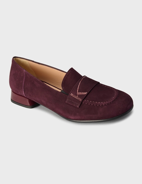 бордовые Лоферы Kelton 5402_bordo