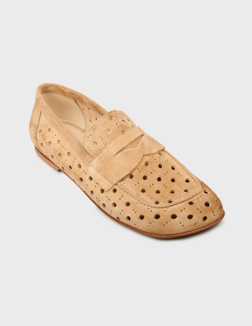 коричневые Лоферы Elena Lachi Е4143_brown