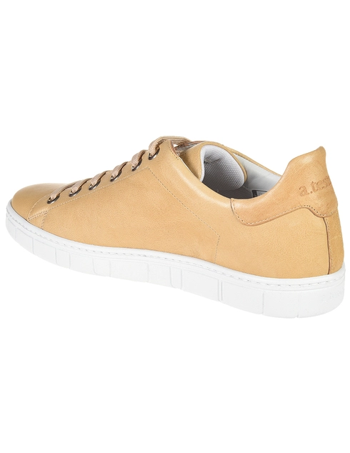 мужские бежевые Кеды A.Testoni 70421-18_beige - фото-2