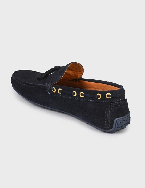 мужские синие Мокасины Trussardi AGR-77A003212P000196-U290 - фото-2