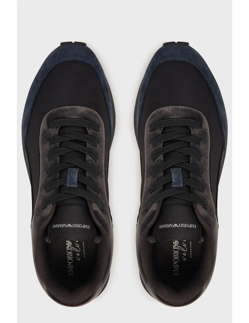 черные мужские Кроссовки Emporio Armani EMPORIO_ARMANI_11601 16188 грн