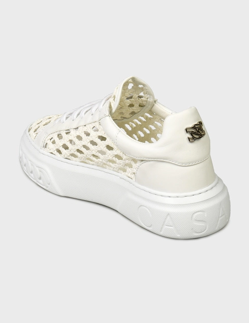 женские белые Кеды Casadei AGR-152_white - фото-2