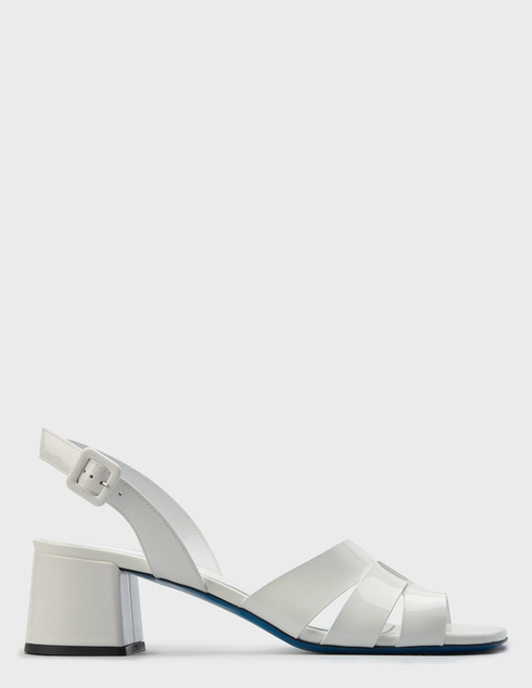 женские белые лакированные Босоножки Loriblu 8604_white - фото-5