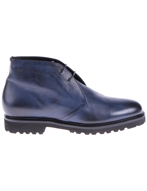 мужские синие Ботинки Doucal'S S1266 - фото-2