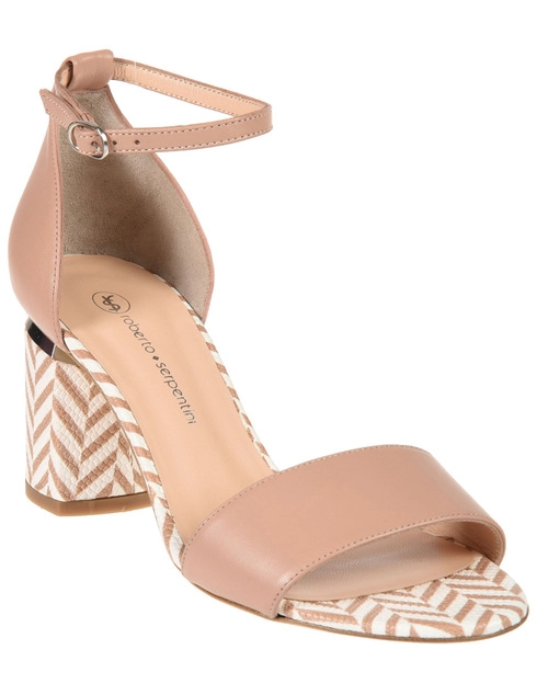 бежевые Босоножки Roberto Serpentini RS24086SALM_beige