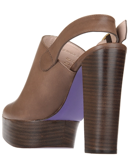 женские коричневые Босоножки Miezko 1785-brown - фото-2