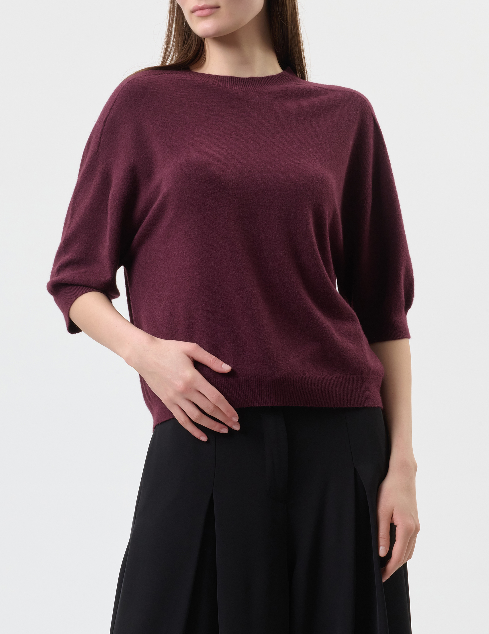 

Джемпер, Бордовый