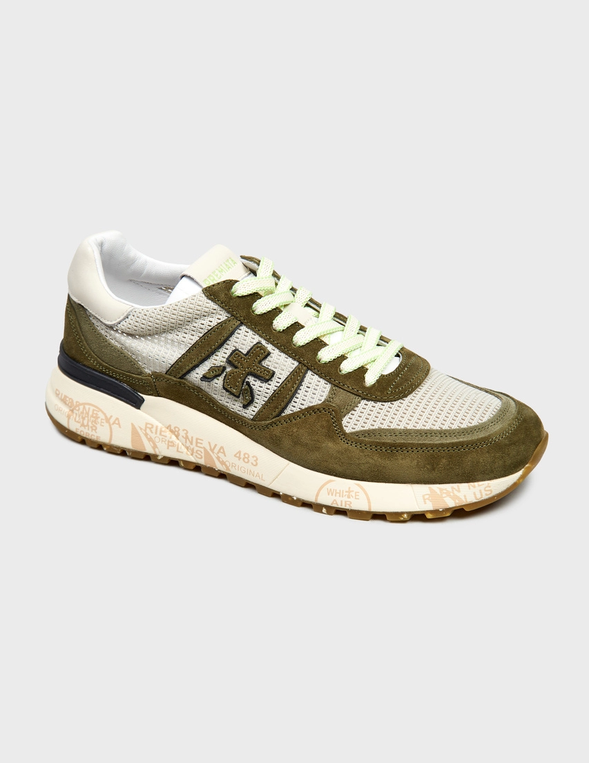 YOSA　テラミッド Кросівки Premiata LANDECK_6630_187874 (Хакі) в інтернет магазині