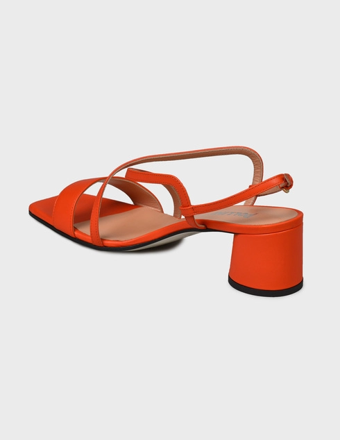 женские оранжевые Босоножки Pollini 1622_orange - фото-2