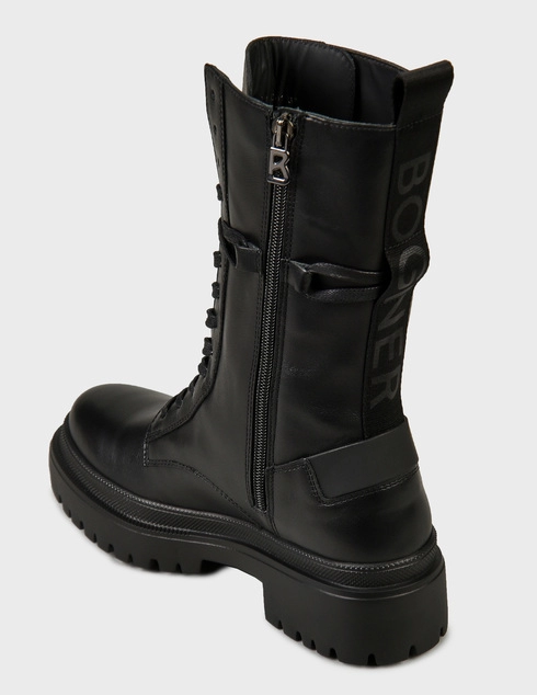 женские черные Ботинки Bogner AGR-2431_black - фото-2