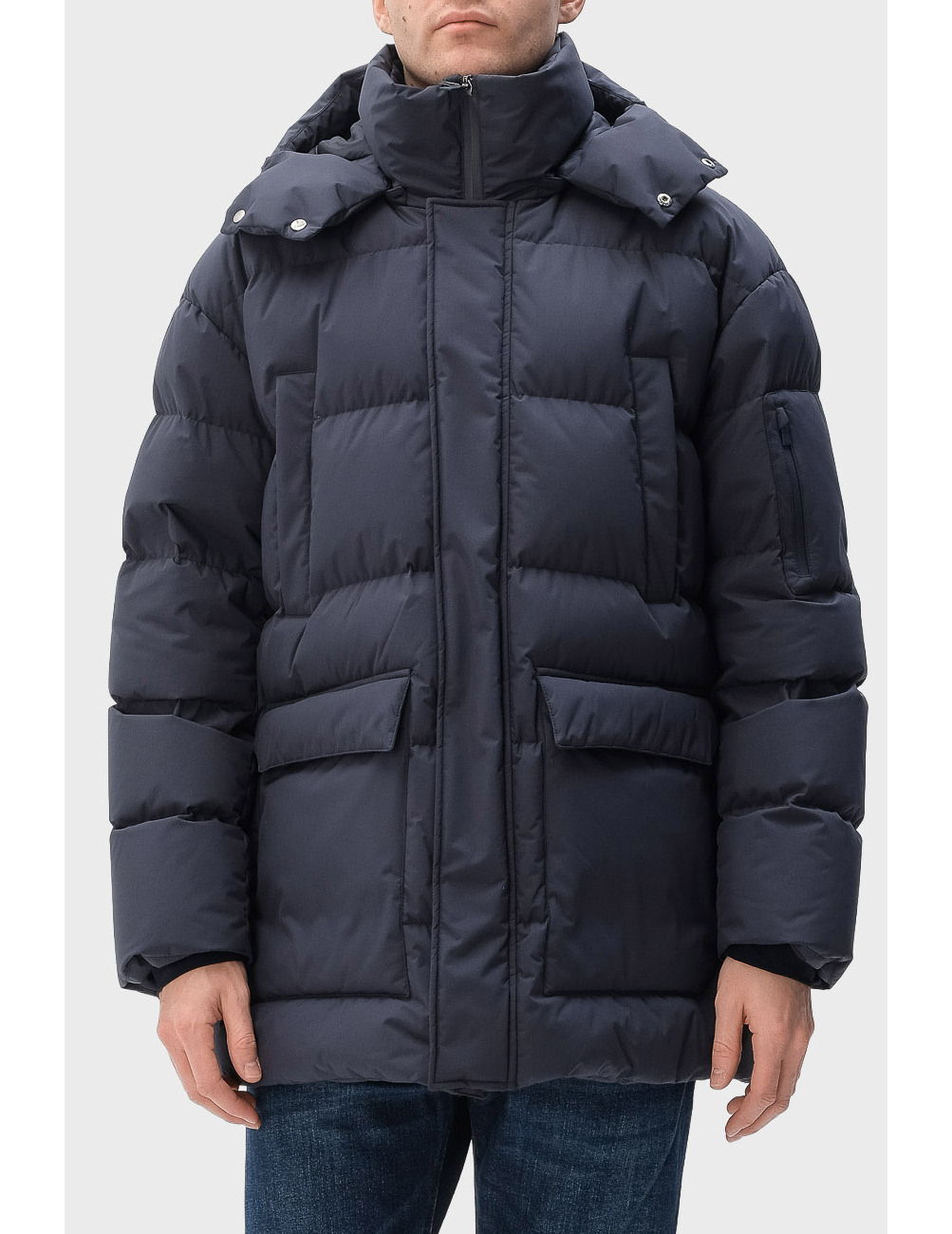 

Пуховик, Синий