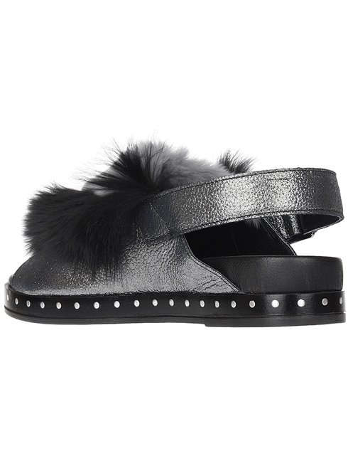 женские серые Сандалии Roberto Serpentini 3810-gray - фото-2