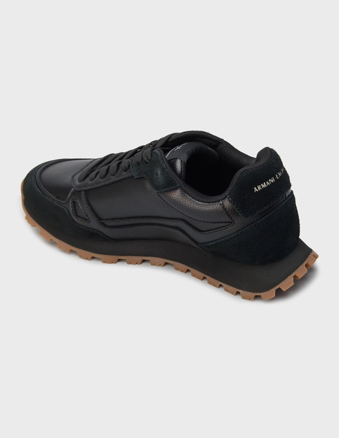 мужские черные Кроссовки Armani Exchange XM001725-AF17540-UC001_black - фото-2