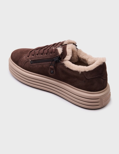 женские коричневые Кеды Kennel & Schmenger 307115_brown - фото-2