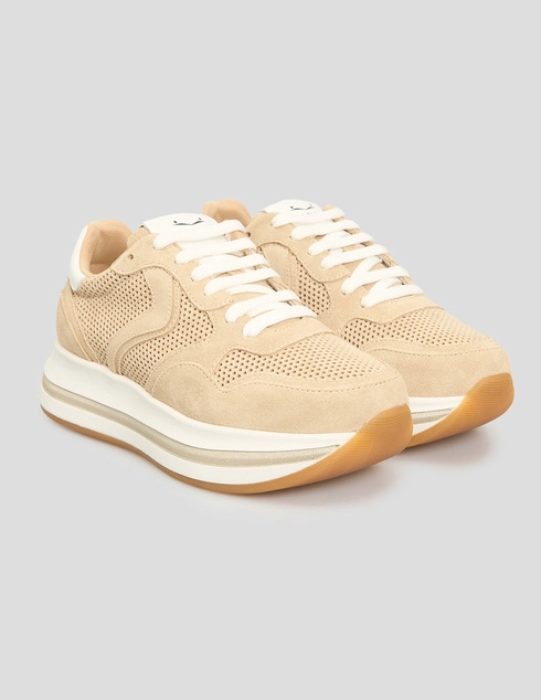 бежевые Кроссовки Voile Blanche 2019065-0E01_beige