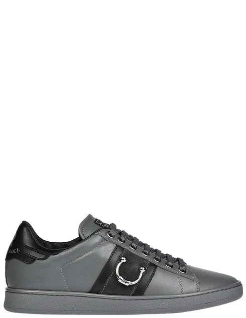 мужские серые кожаные Кеды John Richmond S5807_gray - фото-5