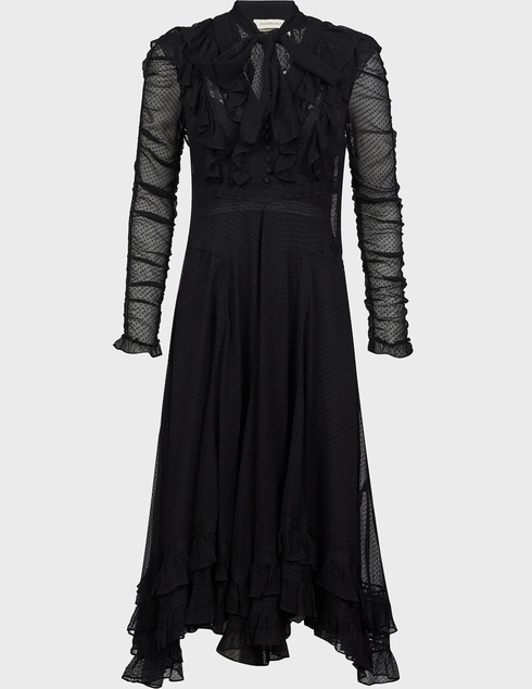 Zimmermann Zimm-AW19-6735DSAB-midi-black фото-1
