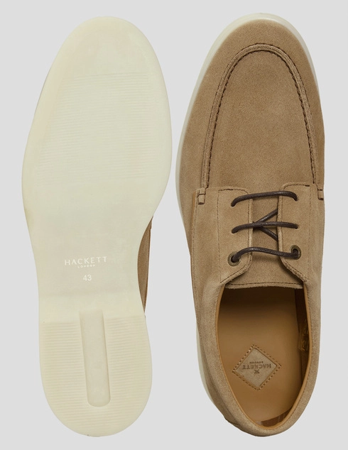 бежевые Туфли Hackett London HMS21472-847_beige размер - 41; 42; 43; 44