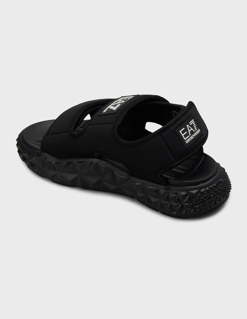 женские черные Сандалии Ea7 Emporio Armani 004-312_black - фото-2