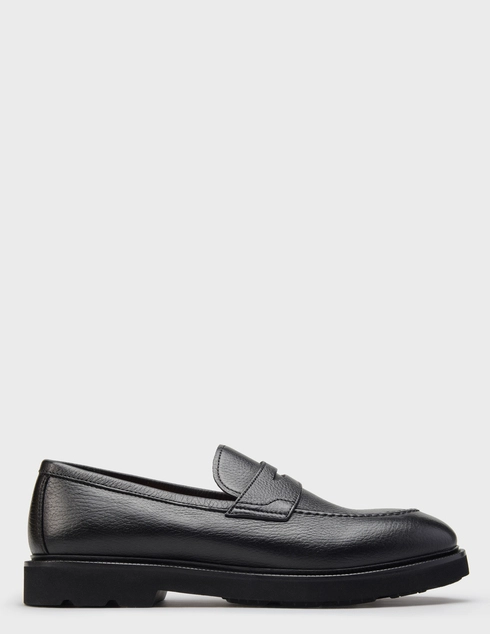 мужские черные кожаные Лоферы Henderson Baracco 85404_black - фото-5