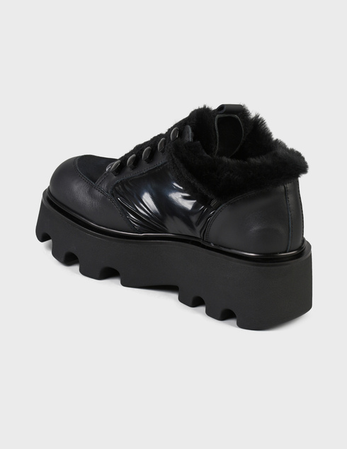 женские черные Ботинки Loriblu 4761-black - фото-2