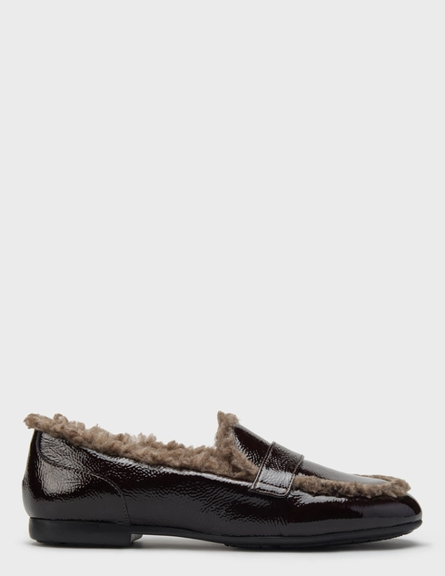 женские черные лакированные Лоферы Giovanni Fabiani 26399_black - фото-5