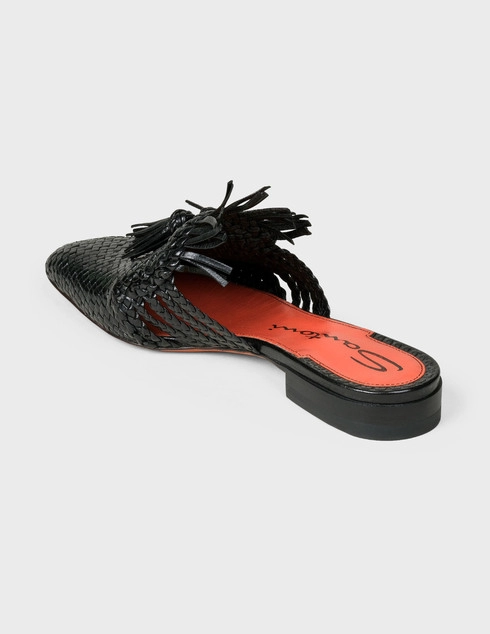 женские черные Мюли Santoni WUBV57370HA1SMEAN01-black - фото-2