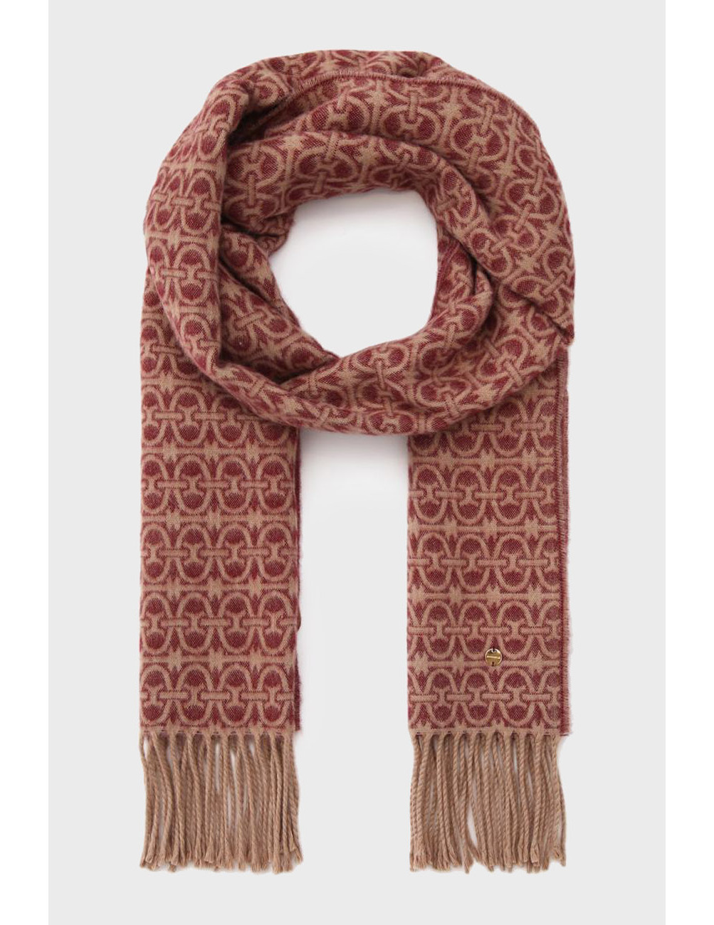 

Шарф, Бордовый