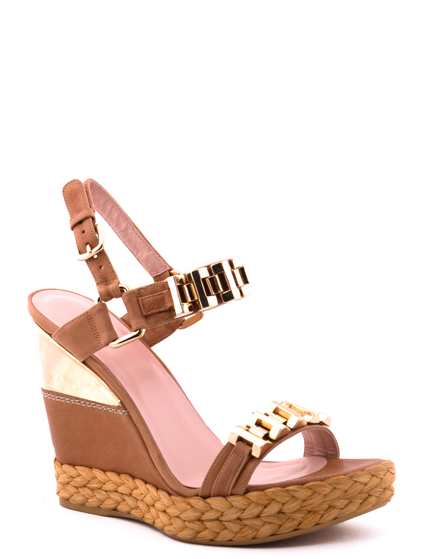 

Босоножки, Коричневый