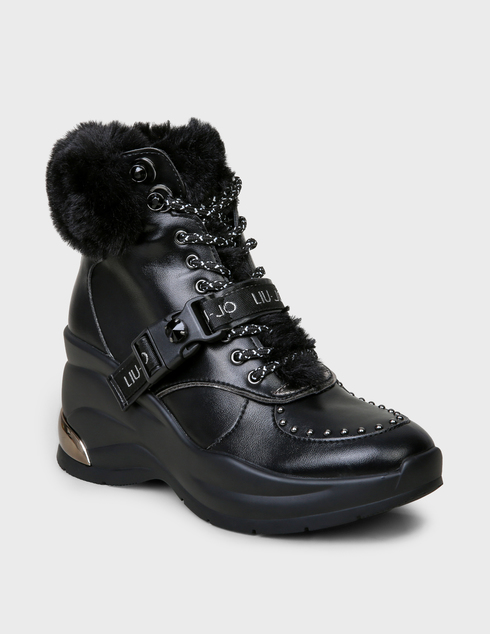 черные Ботинки Liu Jo 0051-black