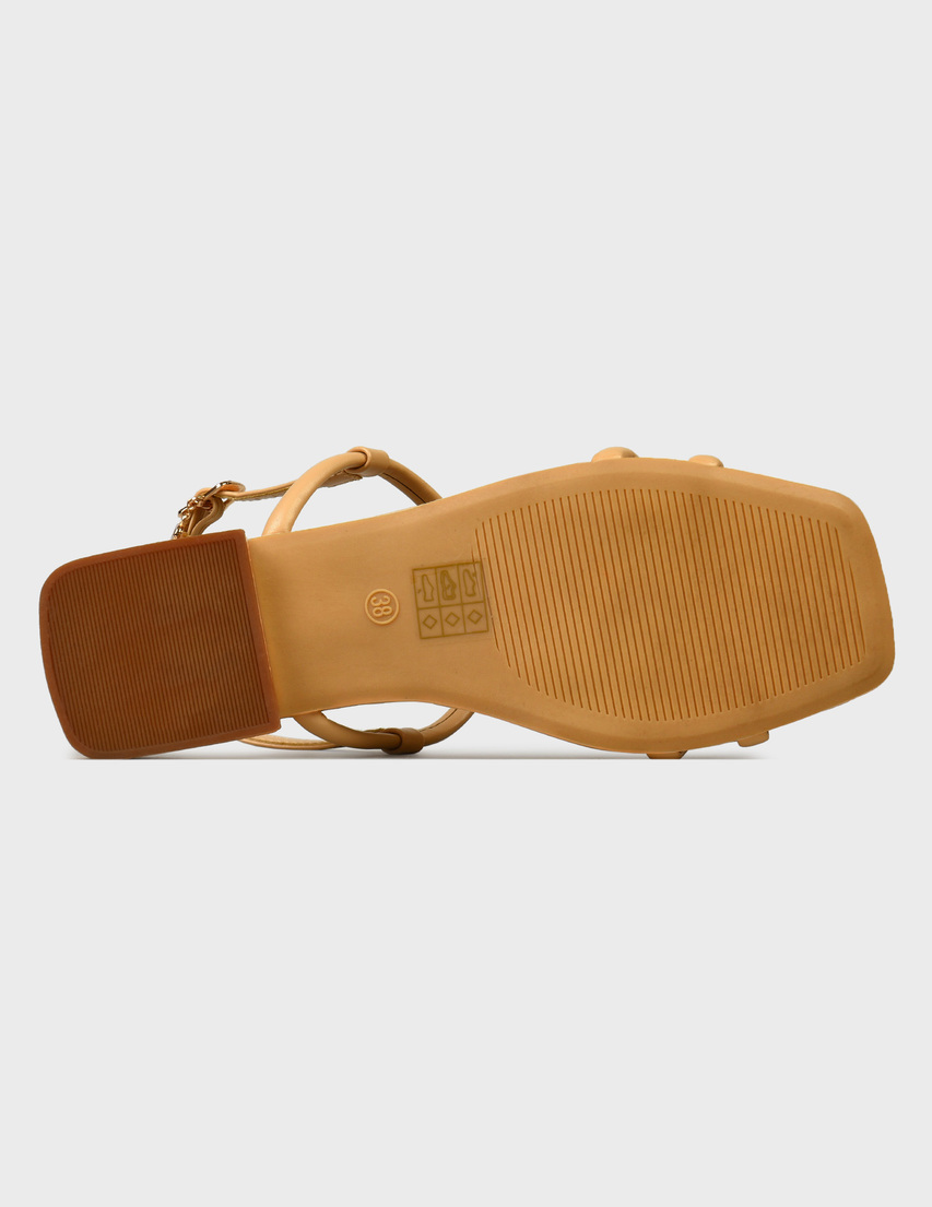 бежевые Сандалии Laura Biagiotti 8048-beige размер - 36; 38