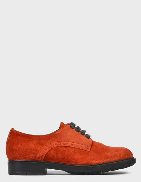 женские коричневые Дерби Fratelli Rossetti S76198-41817-brown - фото-6