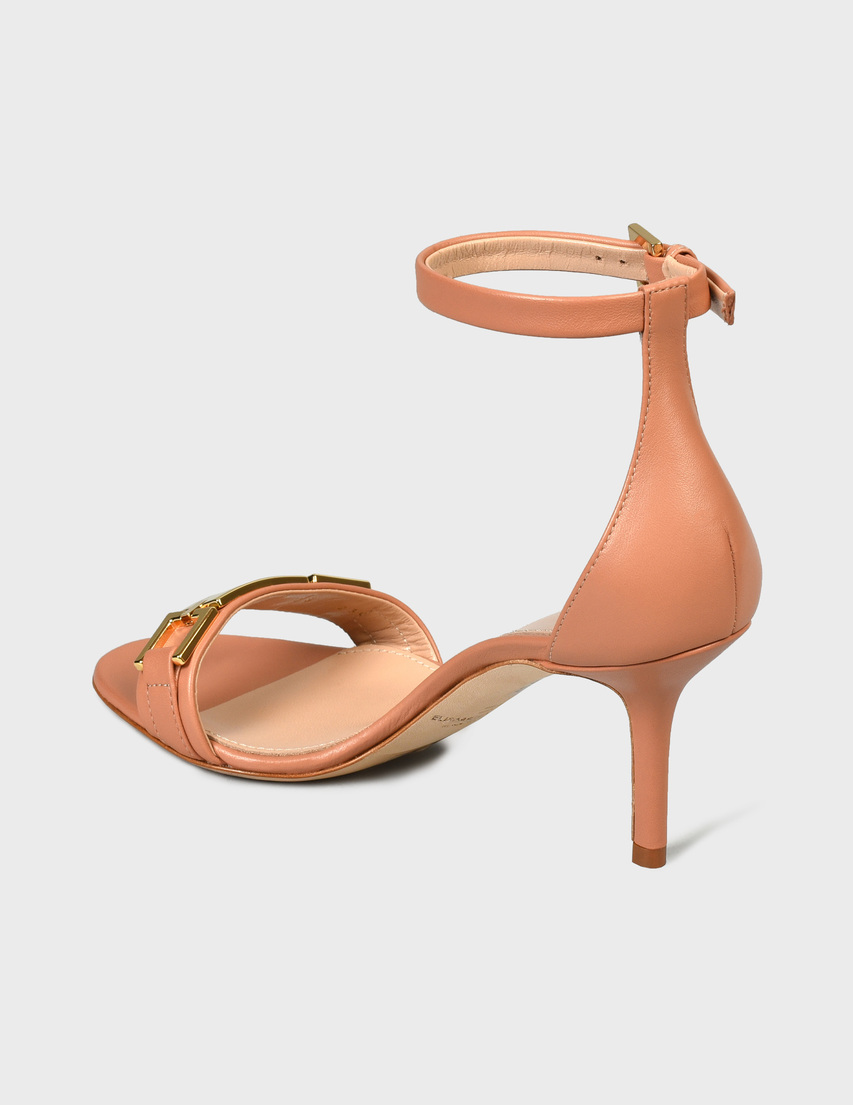 женские розовые Босоножки Elisabetta Franchi SA-70L-21E2-V440-614 - фото-2