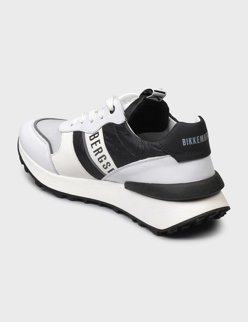 мужские белые Кроссовки Bikkembergs BKK4B4BIANER-white - фото-2