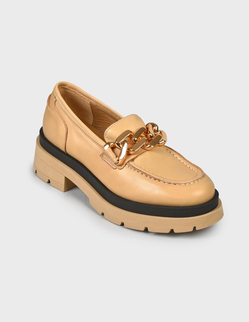 бежевые Лоферы Nila & Nila AAI-21020-MERINGA-ORO-beige