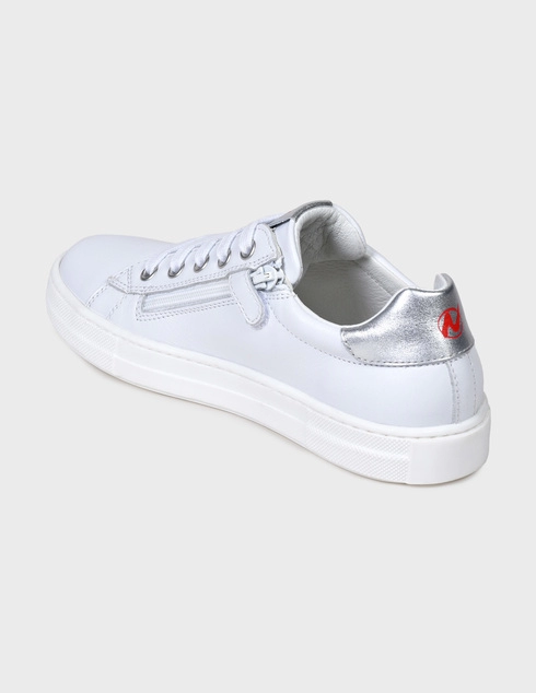 Naturino Dance-zip-bianco-argento-rosa-white фото-2