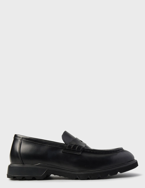 мужские черные кожаные Лоферы Loriblu 5AQCA7NERO_black - фото-5