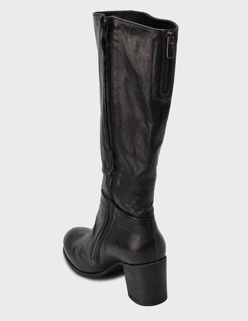 женские черные Сапоги Now 1330_black - фото-2
